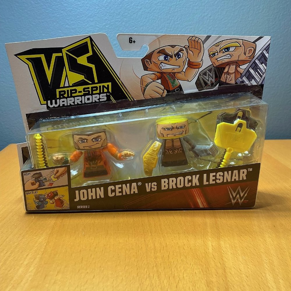 Rip-Spin Warriors WWE - John Cena vs. Brock Lesnar